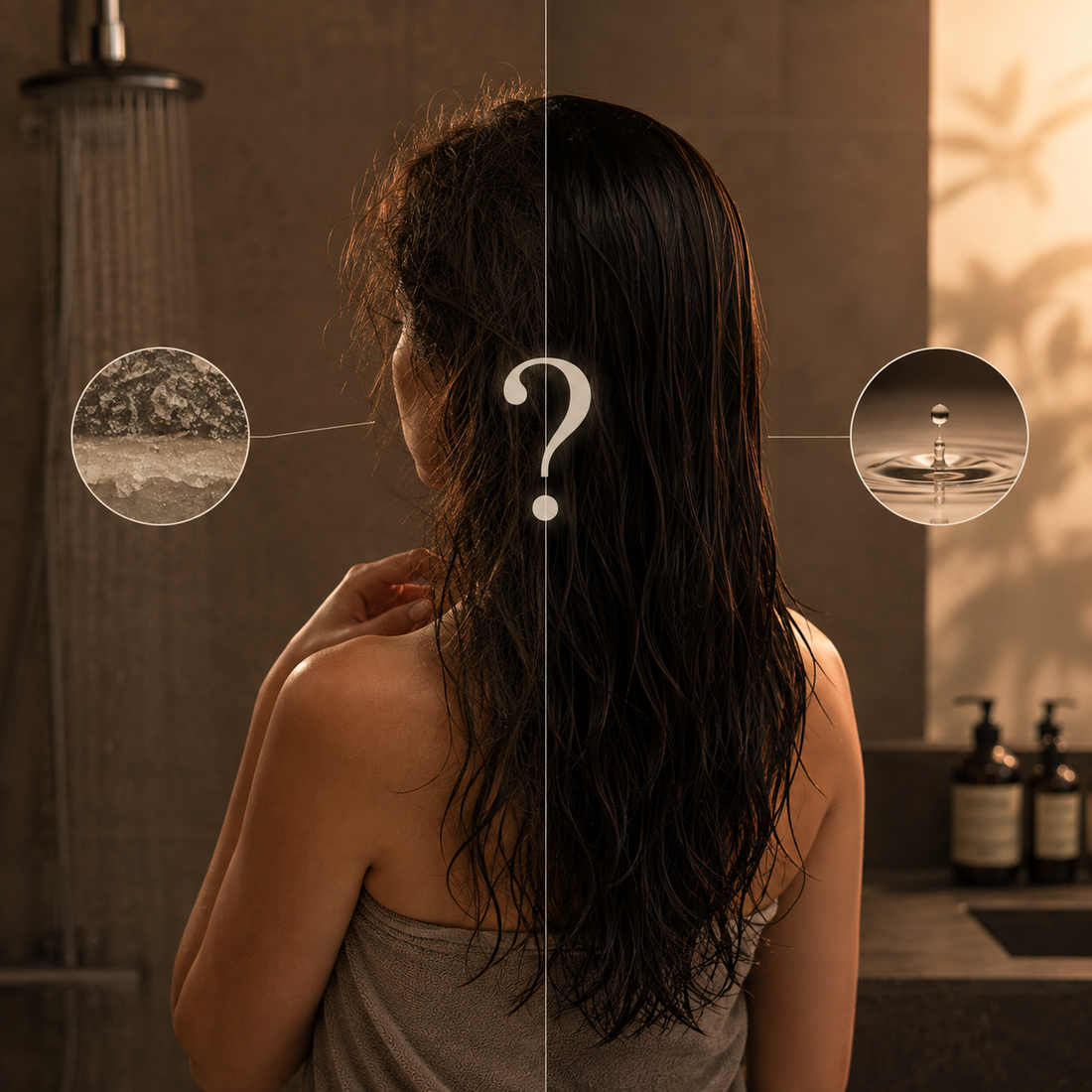 Does Washing Your Hair Less Often Fix Hard Water Damage?