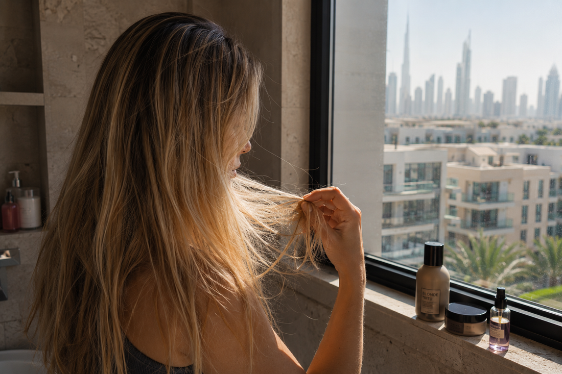 Why Does Blonde Hair Turn Brassy Faster in Dubai?