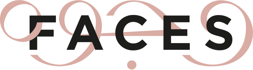 Faces logo in pink and black, SOAH UAE retail partner branding
