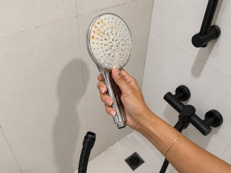 Step 1 — Unscrew your current shower head