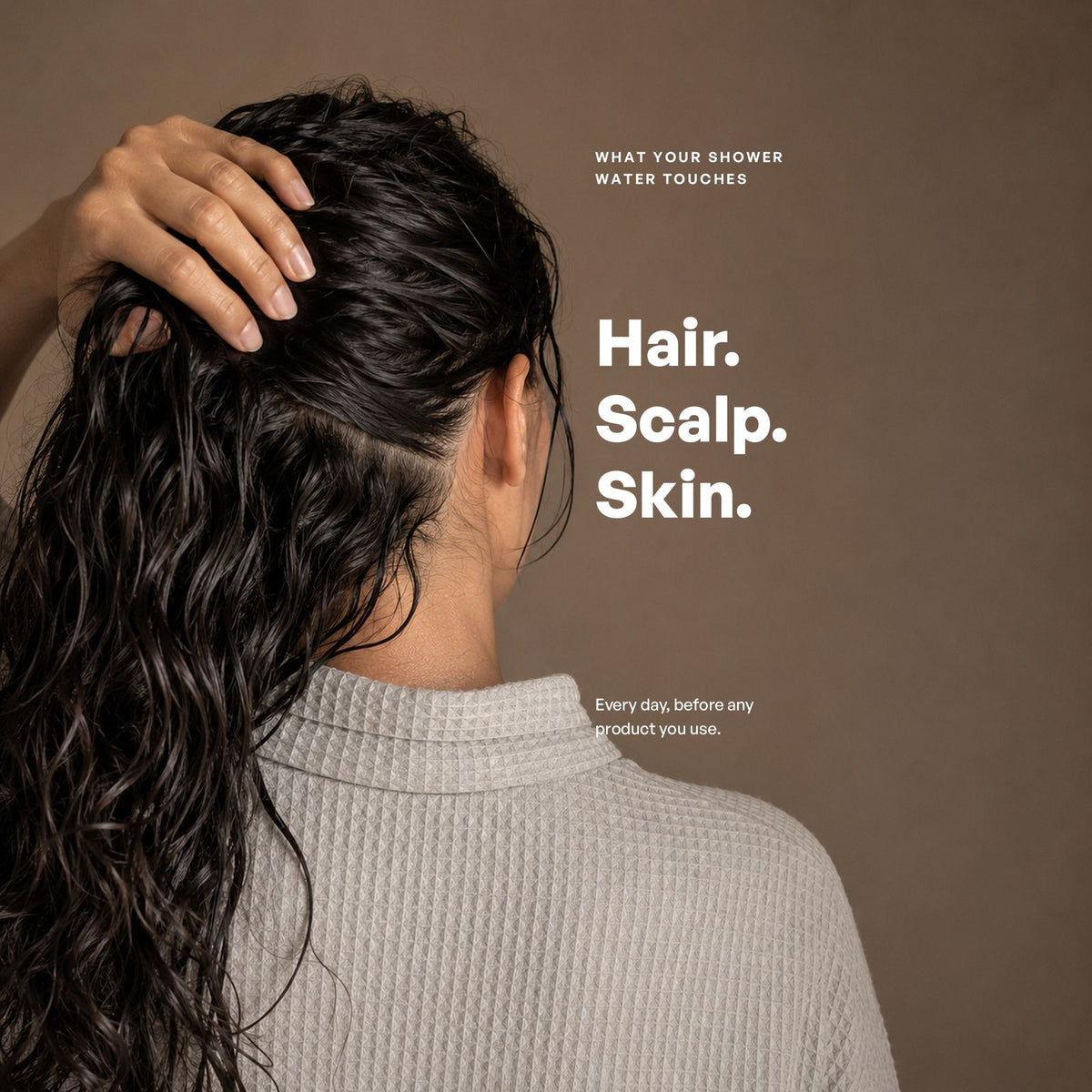 SOAH Black Edition highlighting shower comfort for hair, scalp and skin in everyday use.