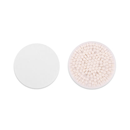 SOAH Long-Term Care Kit antibacterial filter beads and microfiber filter on white background.
