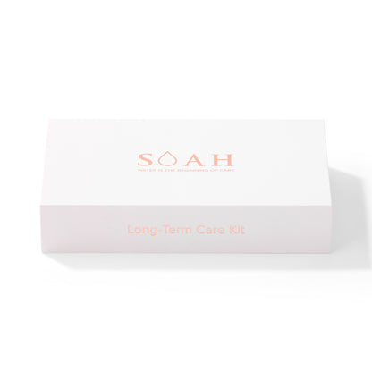 SOAH Long-Term Care Kit packaging box with logo on a white background.